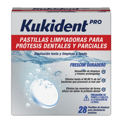 Kukident Pastilhas De Limpeza Pro 28Uds